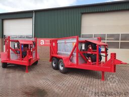 IBC Trailer brandstofwagen