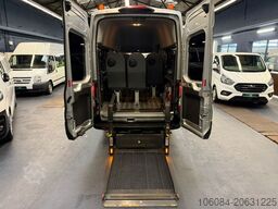 FORD Transit Jumbo Rollstuhl Lift 9 Sitze AHK 3,5T