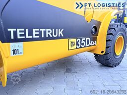 JCB TLT 35D 4X4 CABIN POSITIONER NEW TIRES