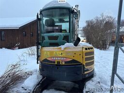 Yanmar VIO57-U excavator with rototilt and 3 buckets