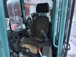 Yanmar VIO57-U excavator with rototilt and 3 buckets