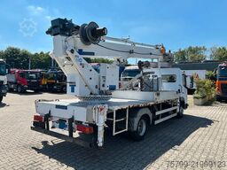 MERCEDES-BENZ 818 +Böcker AK 32-1200 Dachdeckerkran +Seilwinde