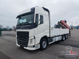 Volvo FH 540 Baustoff mit Heckran Fassi F215A.23