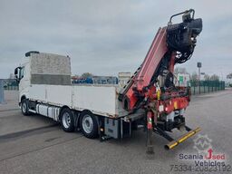 Volvo FH 540 Baustoff mit Heckran Fassi F215A.23