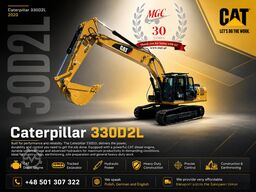 Caterpillar 330D2 L - Excavator - 3 Buckets