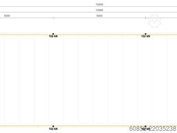 5x15m Lagerbühne , Belastung : 500kg/qm Unterkante: 3m ,ca. 75qm , Systembühne