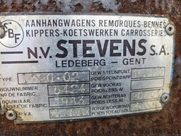 STEVENS 1520.02 SEMI LOWLOADER STEEL SPRINGS DRUM BRAKES.