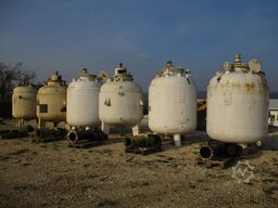 Lagertank Behälter mit Rührwerk Tank heiz-/kühlbarer Doppelmantel 6 m3