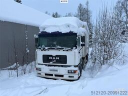 MAN 26.414 chassis med 2 vekselflak – girkasse skiftet