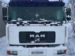 MAN 26.414 chassis med 2 vekselflak – girkasse skiftet