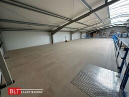 10x25m Lagerbühne , Belastung : 500kg/qm Unterkante: 3,0m , ca. 250qm Systembühne