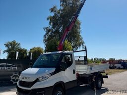IVECO Daily 72-180 Meiller Kipper Kran 10m FUNK AHK