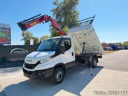 IVECO Daily 72-180 Meiller Kipper Kran 10m FUNK AHK