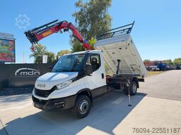 IVECO Daily 72-180 Meiller Kipper Kran 10m FUNK AHK