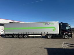 KRONE SDP 27 Schiebeplanen Auflieger mit Ladebordwand