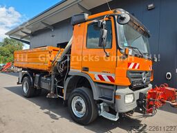 MERCEDES-BENZ Actros 1841 / 4X4 / 13m Hiab Kran / 15ton WINCH