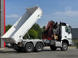 MERCEDES-BENZ Arocs 3348 AK 6x6 Krankipper mit Fassi F195A2.24
