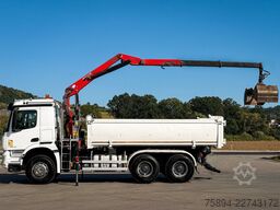 MERCEDES-BENZ AROCS 2640 HMF 1643 Z2 + FUNK * Bordmatic * 6x4