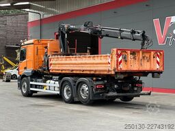 MERCEDES-BENZ Actros 2546L 6x2 Lenk-/Lift Abroller mit Kran