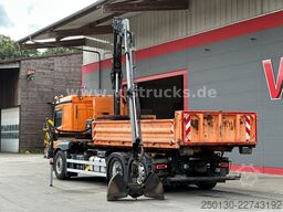 MERCEDES-BENZ Actros 2546L 6x2 Lenk-/Lift Abroller mit Kran