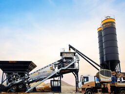 120 m3/h mobile concrete mixing plant 120 m3/h mobile concrete mixing plant