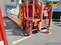 MEILLER Hakenabsetzcontainermulde mit Meiller Kran