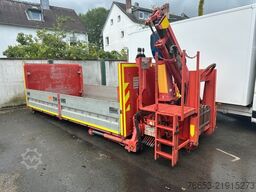 MEILLER Hakenabsetzcontainermulde mit Meiller Kran