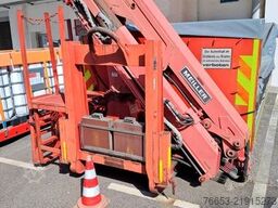 MEILLER Hakenabsetzcontainermulde mit Meiller Kran