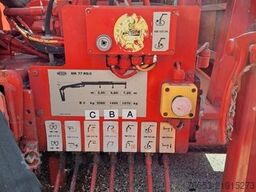 MEILLER Hakenabsetzcontainermulde mit Meiller Kran