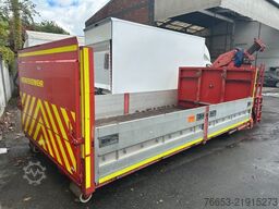 MEILLER Hakenabsetzcontainermulde mit Meiller Kran
