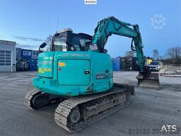 Kobelco SK75SR Crawler Excavator w/ Rototilt and Cleaning