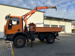 IVECO 140 E 24 Allrad 4x4 Single bereift Kran Atlas