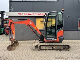 KUBOTA U27-4 minigraver/graafmachine rups 1 bak 2016 Diesel