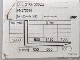 Jungheinrich EFG 216k 5m/ 2018y/ 7589yy
