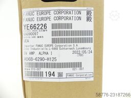 Fanuc A06B-6290-H125 Servo Amplifier Version: B SN:V22452817 - ! -