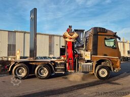 MERCEDES-BENZ Arocs 3351 LS 6x6 Palfinger S260Z96 Y Crane