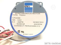  EPA Slosyn / Superior Electric TS50U Synchronous Motor SN ! -