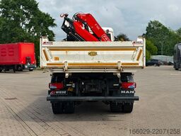 MAN 18.430 TGS Kran Fassi F155, Kipper