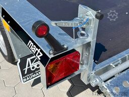 Martz BAU-3 300/2 S 2,7T 298X153CM 2700KG BAUMASCHINENANHÄNGER