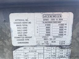 Groenewegen 30CC-14-27 20/30 FT Chassis / ADR / Tank / NL T...