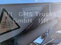 MERCEDES-BENZ Actros 1841 / 4X4 / Kipper+ 16m Kran / WENIG KM