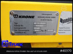 KRONE 7.45, Bordwand + Schiebeplane,