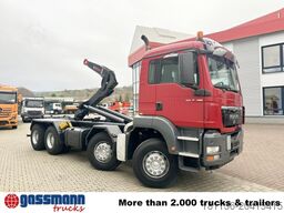 MAN TGS 35.400 8x4 BL, Schub-Knick bis 6,5m Container