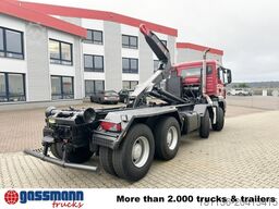 MAN TGS 35.400 8x4 BL, Schub-Knick bis 6,5m Container