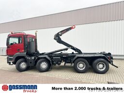 MAN TGS 35.400 8x4 BL, Schub-Knick bis 6,5m Container