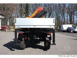 Mercedes-Benz UNIMOG 1450 mit Kran PK 9001 EH + Funk neuw.