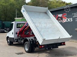 IVECO Daily 70C18 Dreiseitenkipper+HMF Ladekran *NEU*