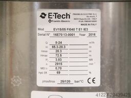 E-Tech Franklin Electric EV15/05 FII040 T E1 IE3