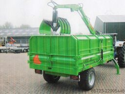  Kipper met opbouwkraan