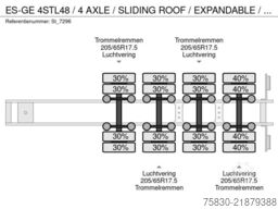 ES-GE 4STL48 / 4 AXLE / SLIDING ROOF / EXPANDABLE / L...
